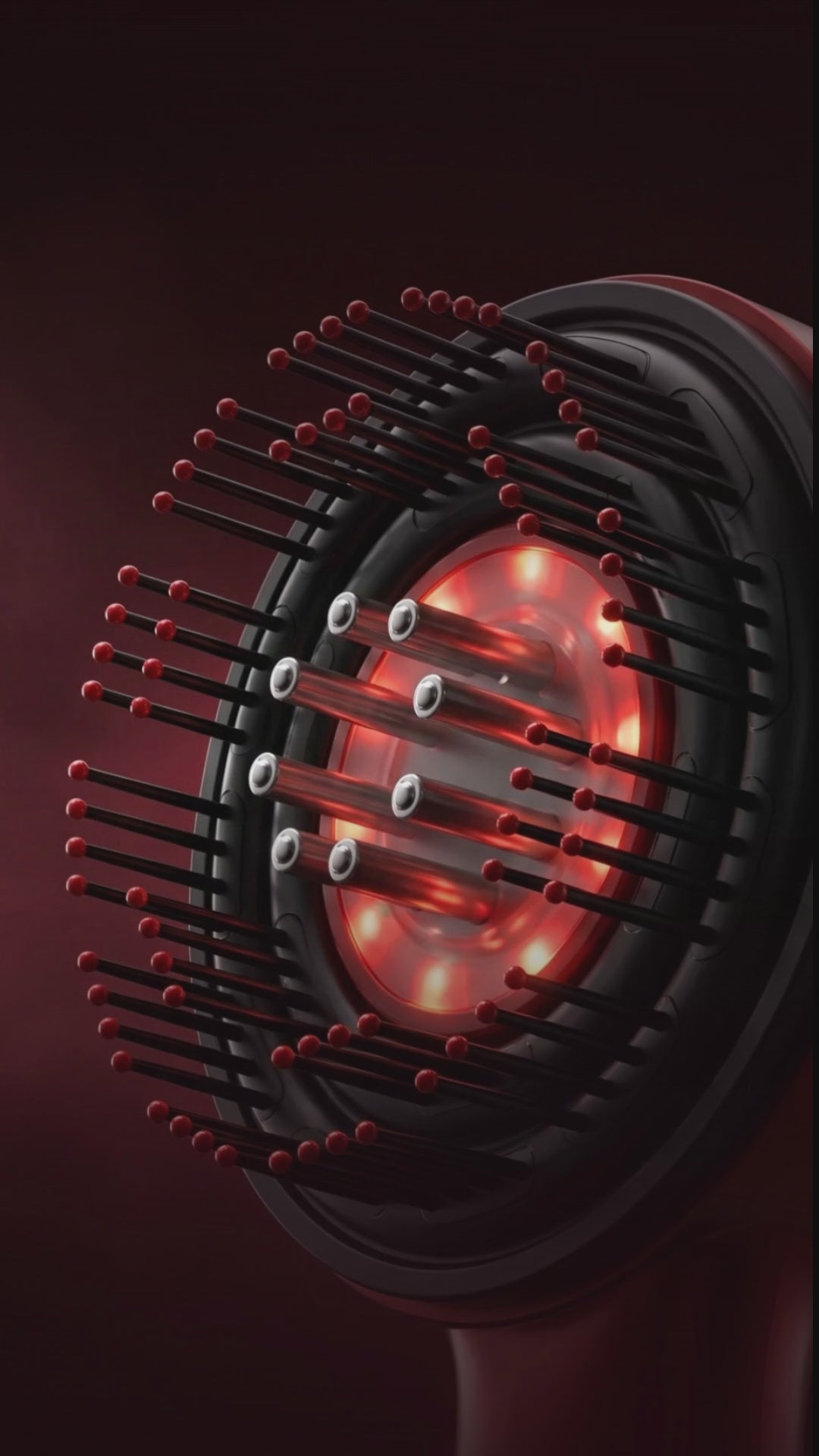 Orlivia Red Light Scalp Massager - Classic and New Upgrade in action